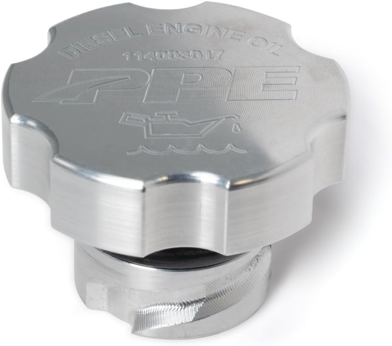 Pacific Performance Engineering PPE BILLET ALUMINUM ENGINE OIL FILLER CAP 114003000 (FITS 2001 2002 2003 2004 2005 2006 2007 2008 2009 2010 2011 2012 2013 2014 2015 2016 2017 2018 GM GMC DURAMAX 6.6L) - Image 5
